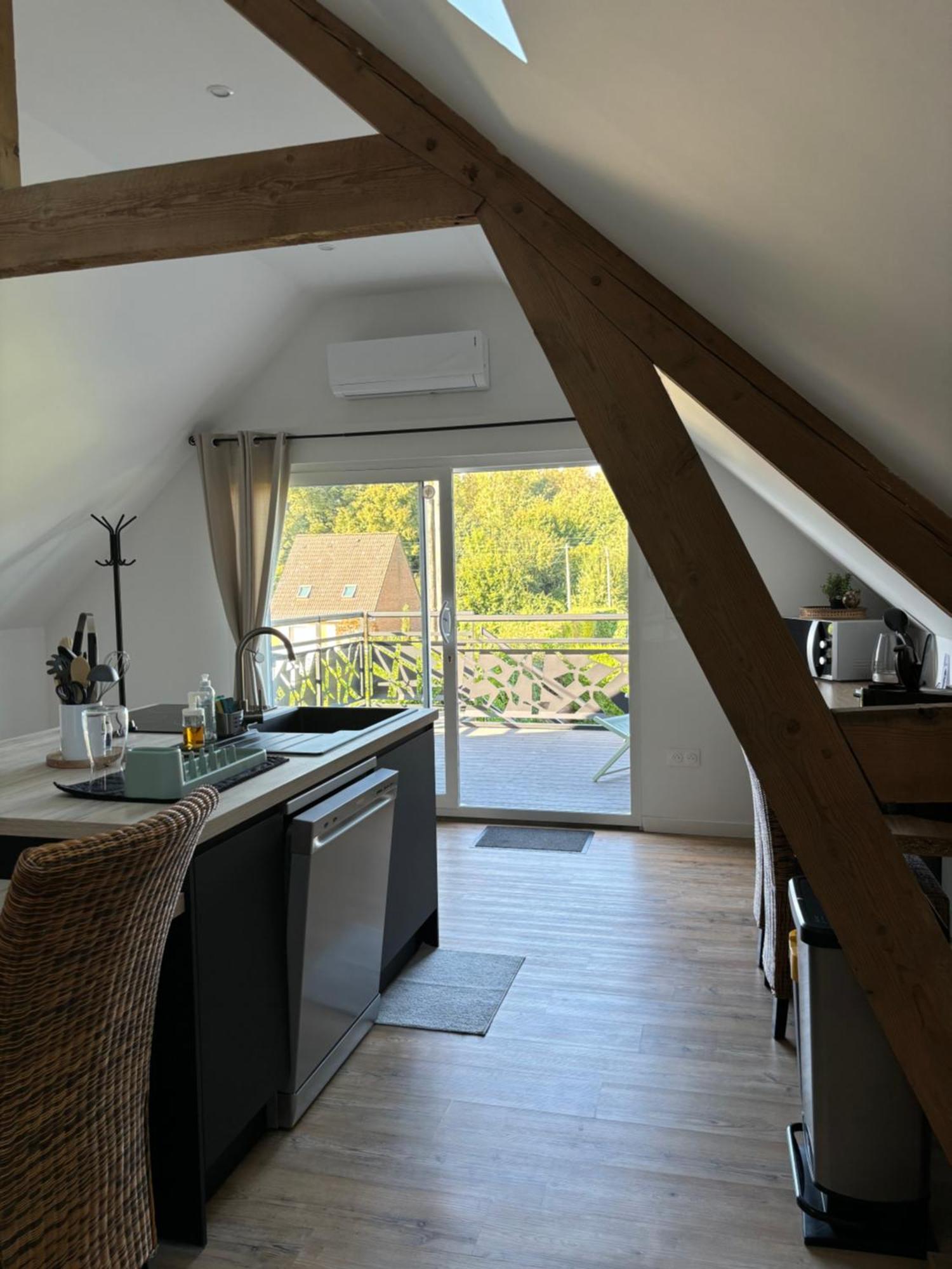 Ferienwohnung La Parenthese Régnauville Exterior foto